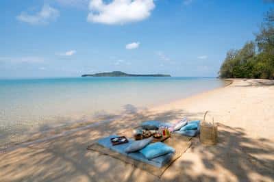 Beach Picnic at Koh Ta Kiev