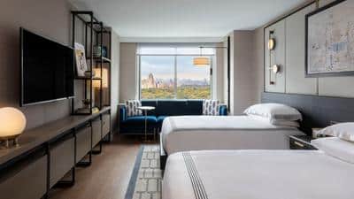 2 Double Beds, Central Park View, Upper Stories
