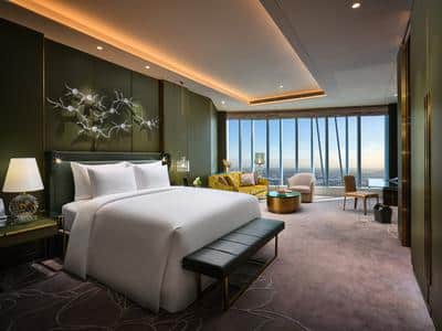 Stateroom Bed Area New Chinese Style