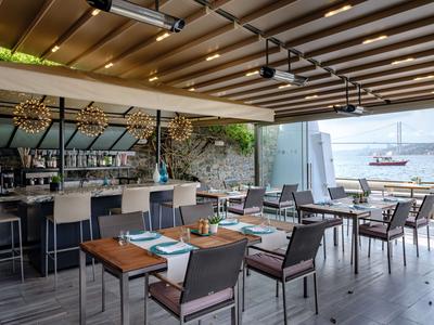 The Dining Terrace on the Waterfront