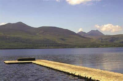 Private Pier on Lough Lein