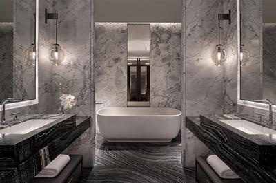Guest room bath