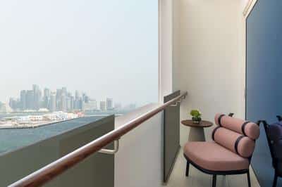 Two Bedroom Family Room Panorama view