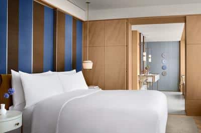 Premium Suite  Bedroom Door Open