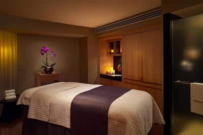 Salamander Hotel Washington DC Spa Room Dim Light