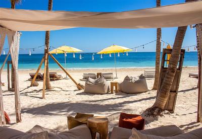 Beach lounges