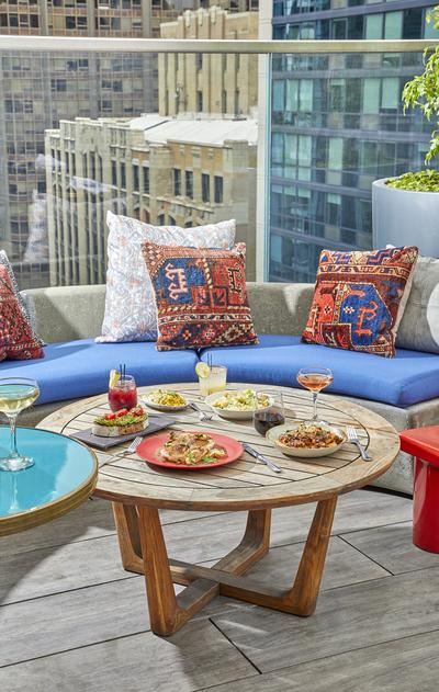 Cerise rooftop dining