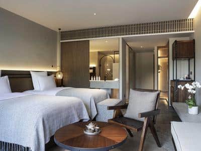 Deluxe Room, 2 Single-size Beds, Private Balcony, and Garden Pool