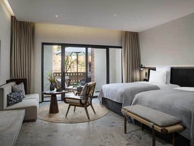 Deluxe Room, 2 Single-size Beds, Private Balcony, and Garden Pool