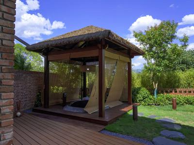 Deluxe Room, One King-size Bed, Private Balcony, and Garden Pool