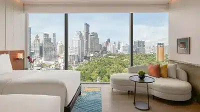 2 Twin Beds, Park View