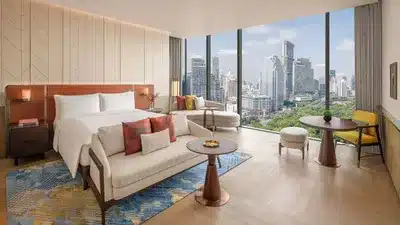 1 King Bed, Park View, Deluxe