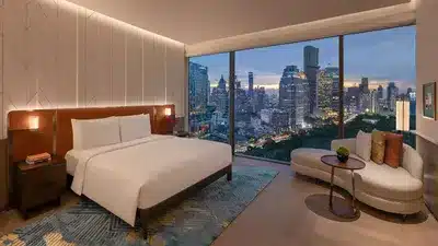 1 King Bed, Park View