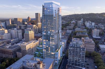The Ritz-Carlton Portland North facing direction