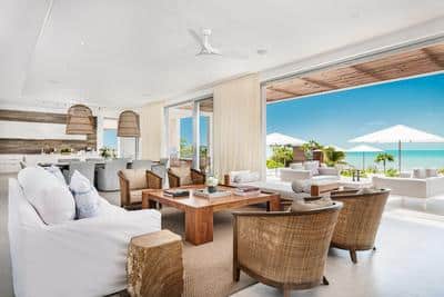 North Bay Five Bedroom Beachfront Villa + Two Bedroom Cottage