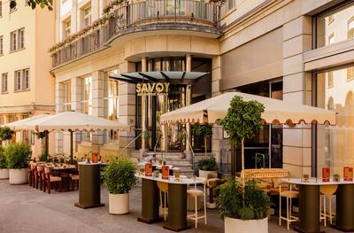 Savoy Brasserie & Bar- Terrasse