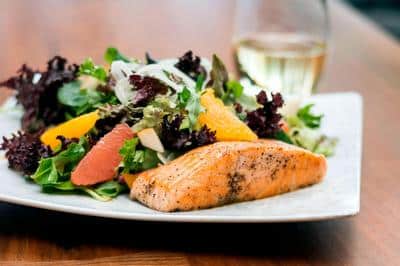 Flights 101 - Salmon Salad