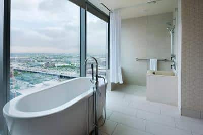 Executive Suite - Accessible Bathroom with Roll-In
