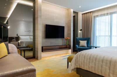 Three-Bedroom Deluxe Apartment - Master Bedroom