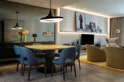 Three-Bedroom Superior Apartment - Dining Area