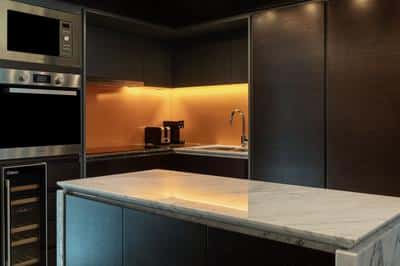 Three-Bedroom Superior Apartment - Kitchen