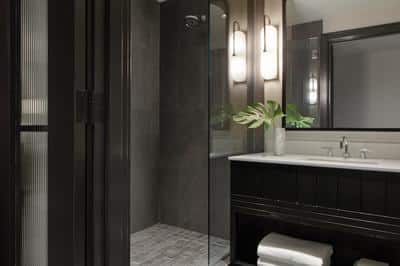 Guest Bathroom with Walk In Shower