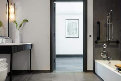 Bathroom with Mobility Accessible Tub