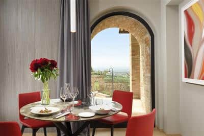 Borgobrufa Imperial Suite zona living