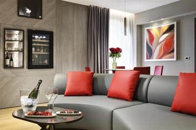 Borgobrufa Imperial Suite zona living