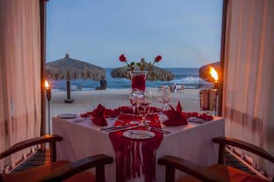 Romantic Dinner On The Beach