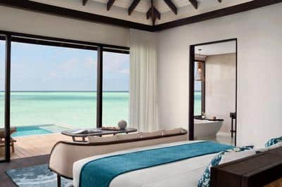 Over Water Pool Villa