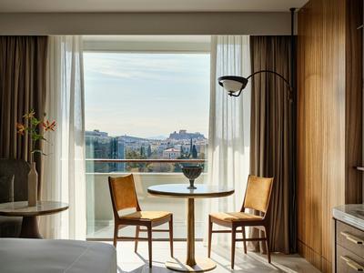King Executive Room with Acropolis View & Balcony