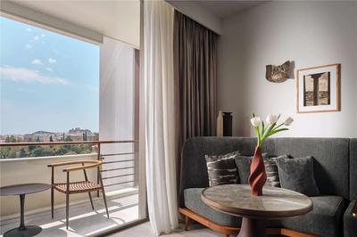 Twin Executive Room with Acropolis View & Balcony