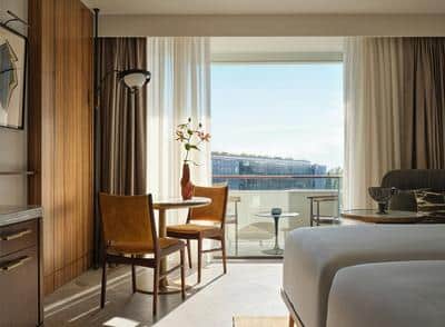 Twin Deluxe Room with Acropolis View & Balcony