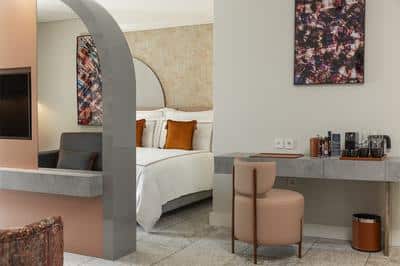 1 King Suite Cloister View Furnished Terrace