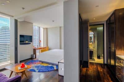 1 King Bed Premium City View Balcony