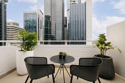 1 King 1 Bedroom Suite City View Balcony