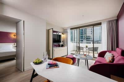 1 King 1 Bedroom Suite City View Balcony