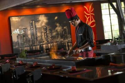 Teppanyaki Live Cooking