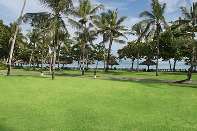 Gardens and beach