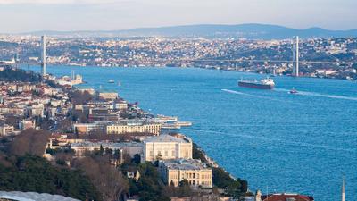 A breathtaking view from Intercontinental Istanbul