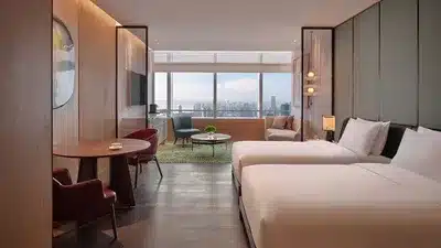 2 Twin Beds with River View Deluxe