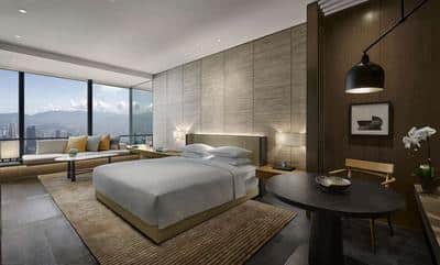 1 King Bed with Tower View