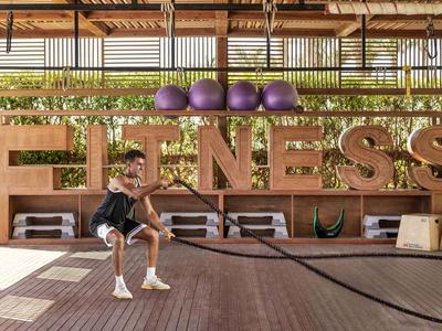 Health club  fitness center  gym