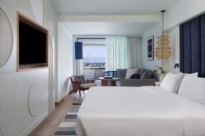 1 King Premium Sea View Shared Pool Sofa Bed