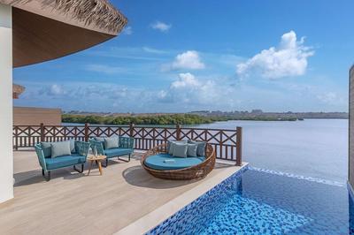 Over Water Pool Villa