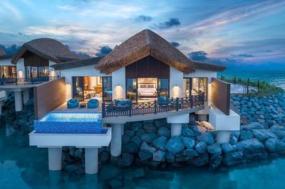 Over Water Pool Villa