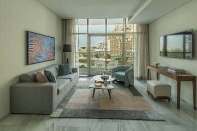1 Bedroom Suite Dining Kitchen Balcony Arabian Sea View