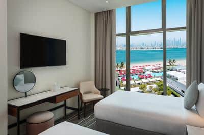 2 Twin Deluxe Palm Sea View