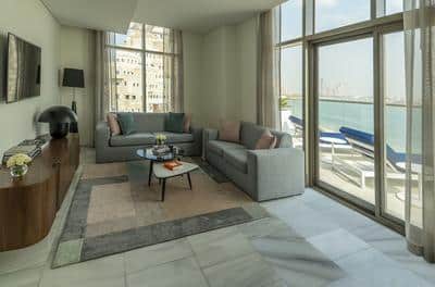 2 Bedroom Family Suite Dining Kitchen Palm Sea View